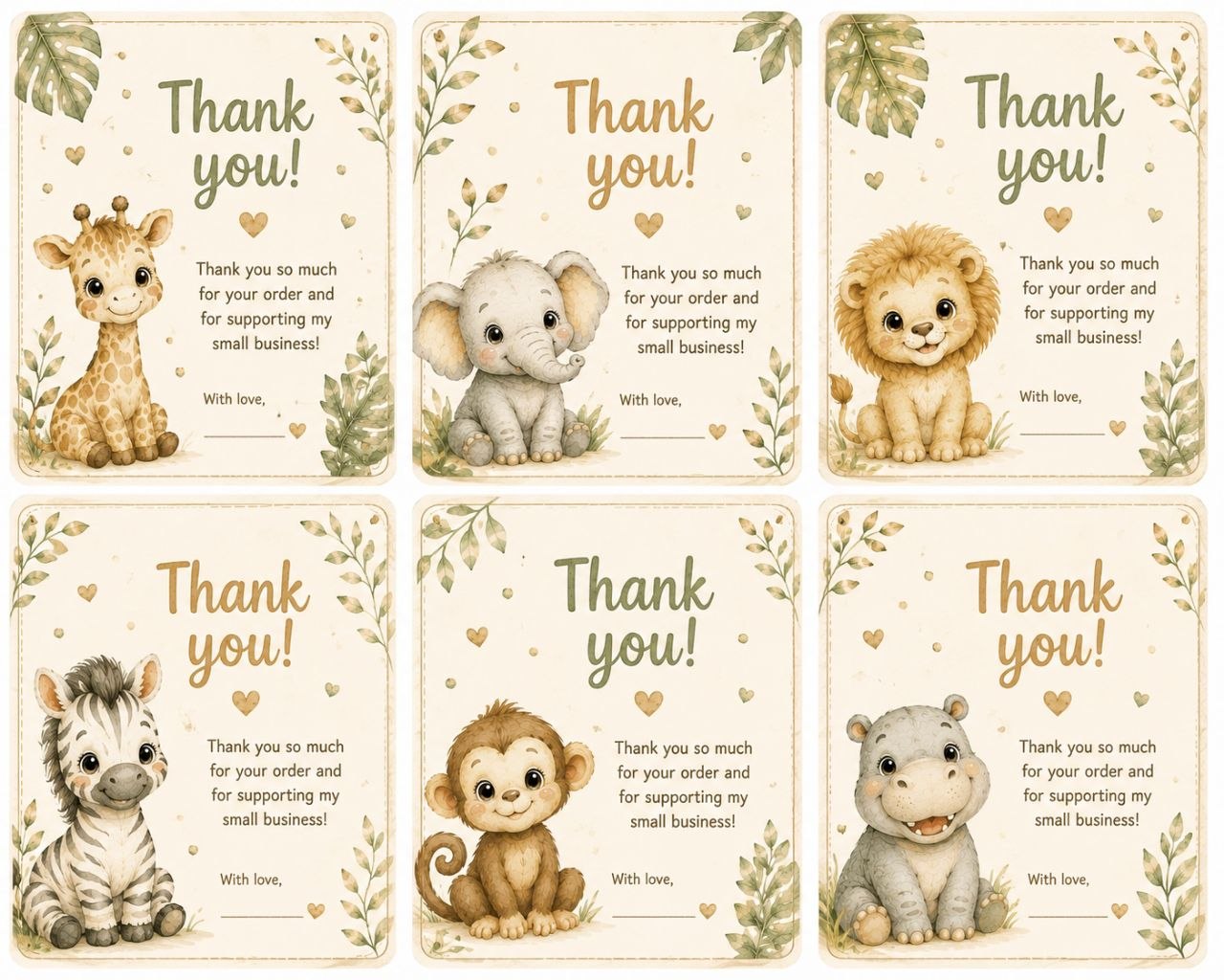 Thank You Cards